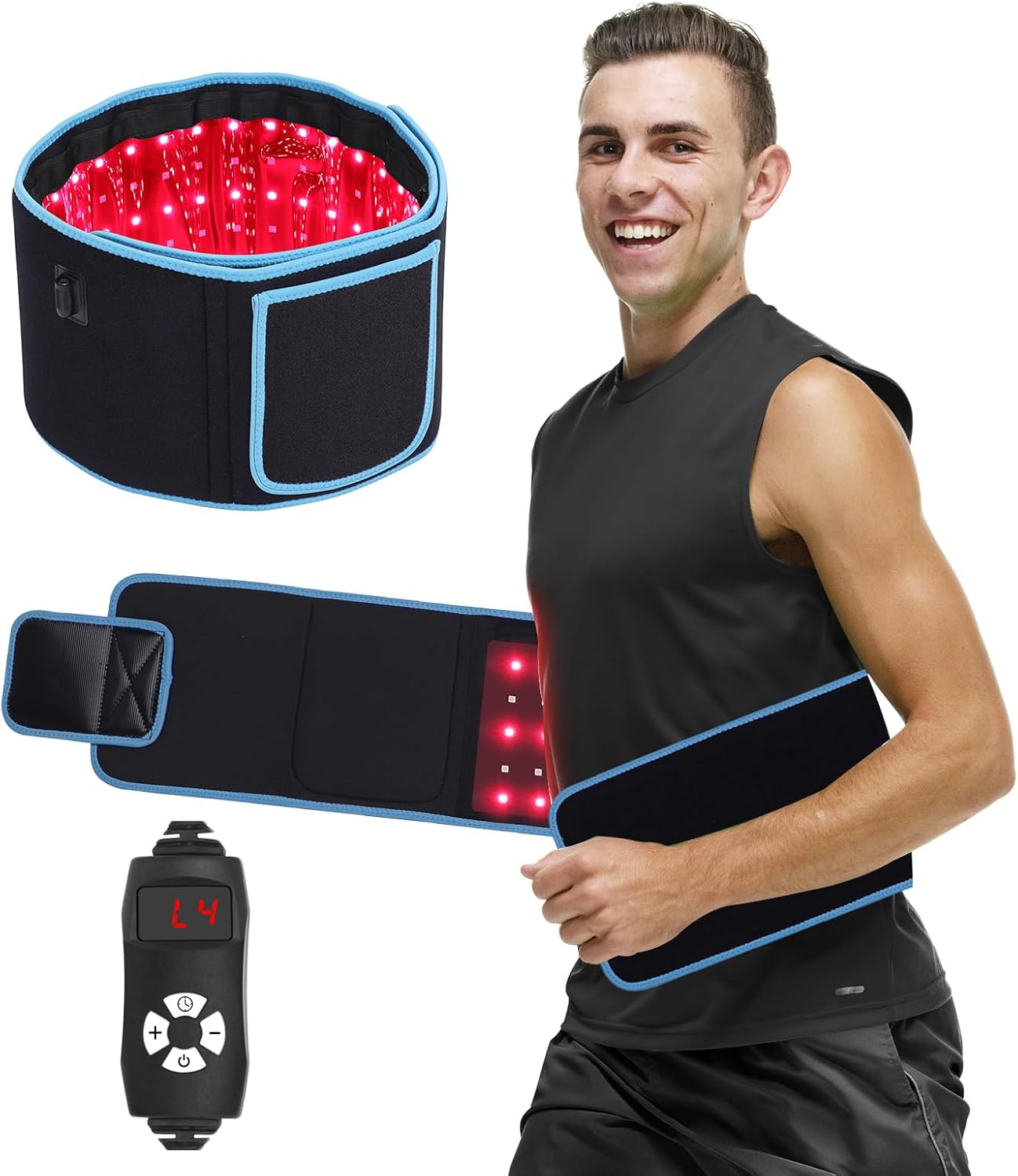 Crossfit Gym - LED Fototherapie Massagegordel Rood Licht Heet