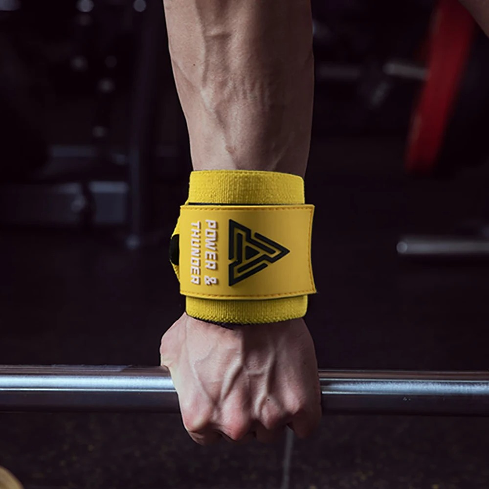 Crossfit Workout Gear - Zwaar uitgevoerde gewichtheffen polsbandages voor Powerlifting