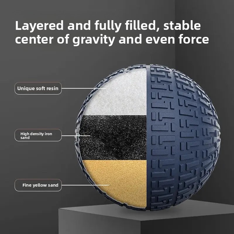 Crossfit Workout Gear - Niet-elastische zachte slamwallbal, zwaartekracht-vloer-smashbal voor yoga,