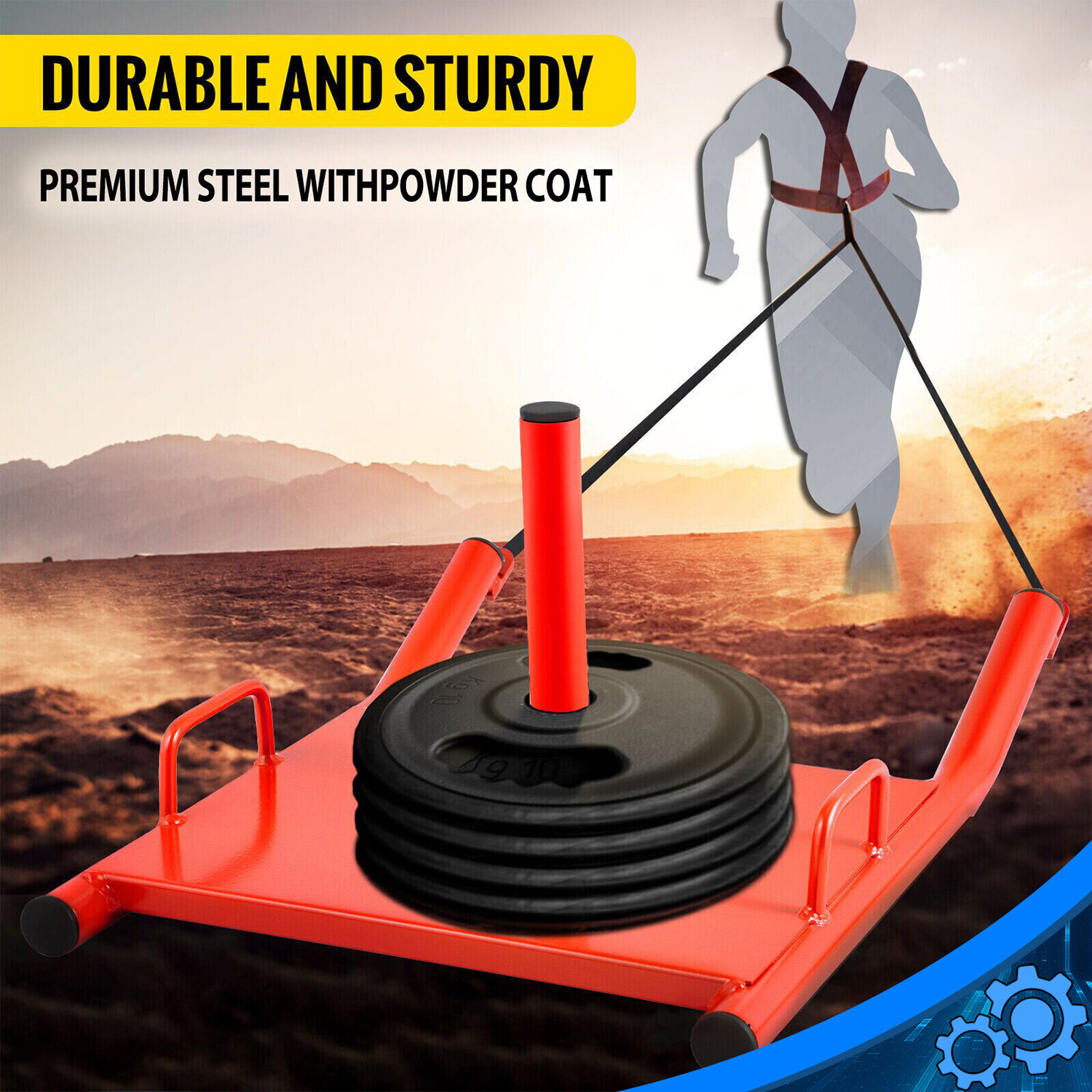 Power Speed Sled Push/Pull Gew - Crossfit Training recensie en prijs