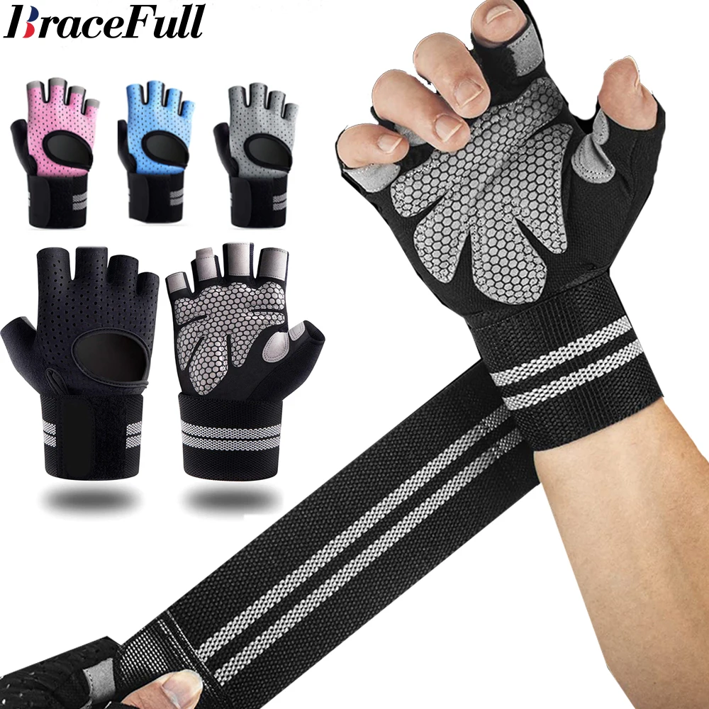 1 paar halve vinger gym fitnes - Crossfit Workout Gear recensie en prijs